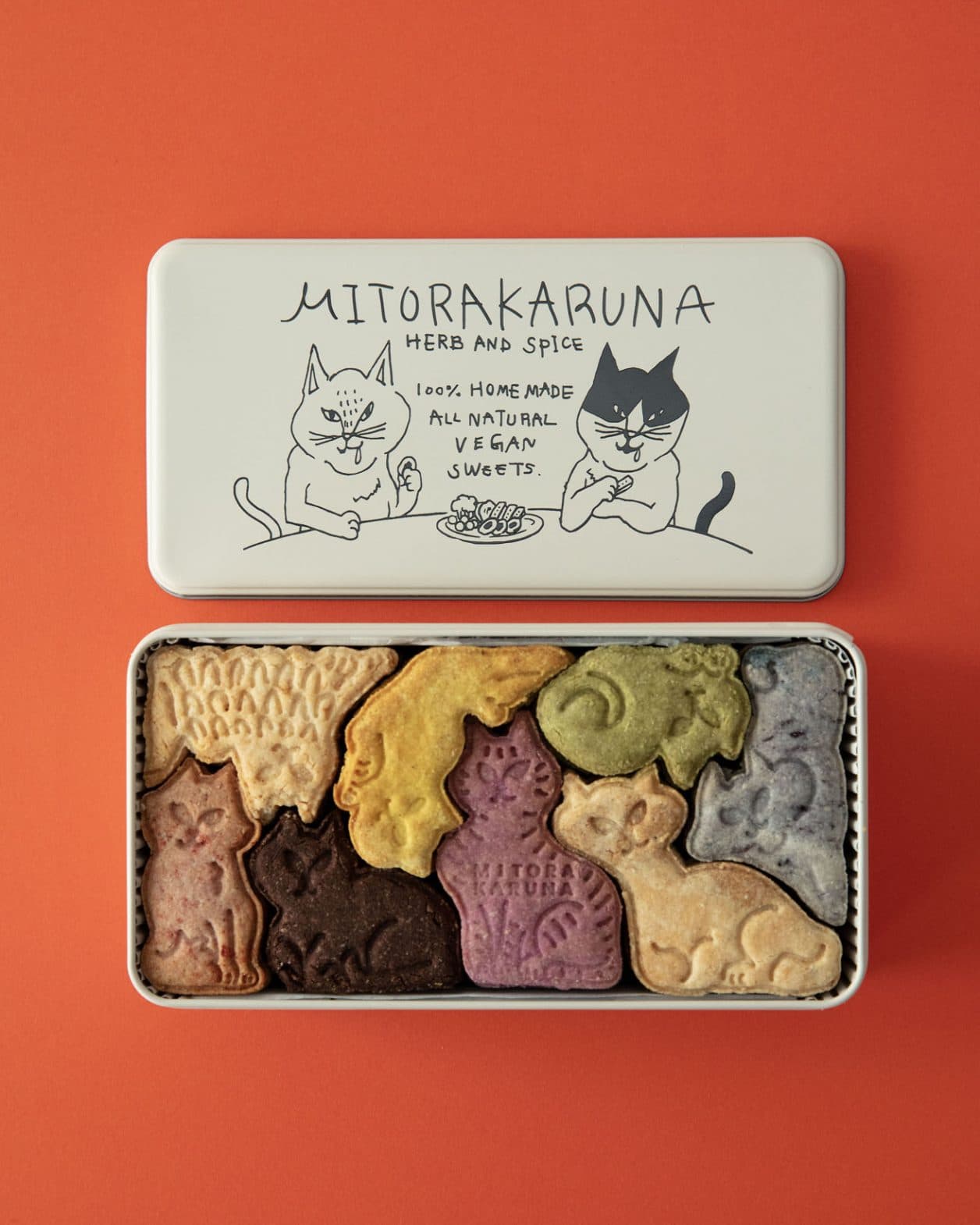 猫好きに捧げる猫クッキー缶