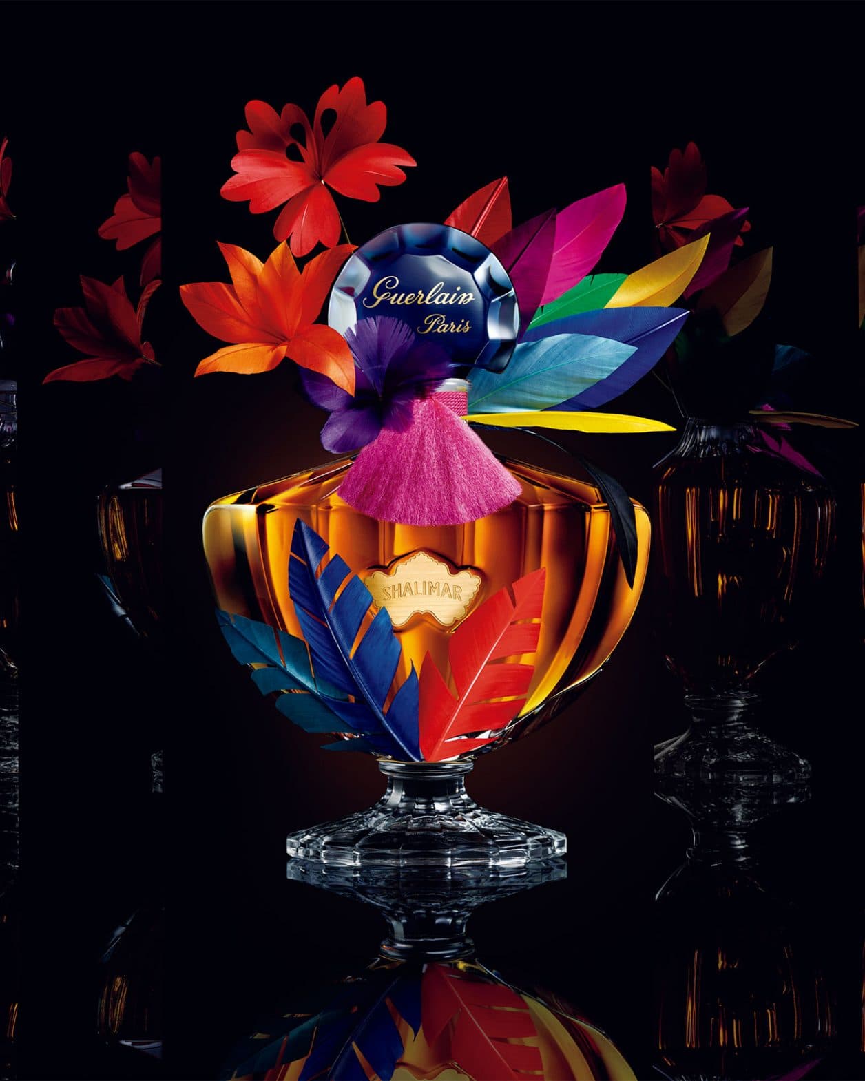 ゲランのシャリマー100周年を祝うフレグランス《シャリマー レソンス》など、アーティストとの最新コラボ。